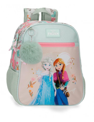 MOCHILA ADAP. 28CM. FROZEN STRONG SPIRIT